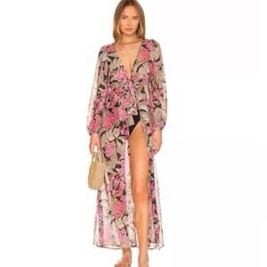 NWT Beach Riot Ryan Dress in Fuchsia Orchid Size XS Swim Cover Up